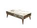 Kohvilaud Valensiya - Walnut, White, Marble