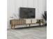 TV laud Milan - Walnut, Travertine