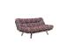 Diivan Misa Small Sofabed - Patchwork