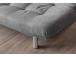 Diivan Misa Small Sofabed - Light Grey