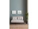 Diivan Sando 2-Seater - Teddy Fabric - White