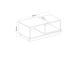 Kohvilaud Consept - Travertine, Grey