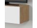 TV laud Francy 135 - Sapphire Oak, White