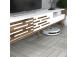 TV laud Valensiya - Walnut, White