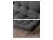 Diivan Misa Small Sofabed - Dark Grey
