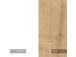 TV laud Francy 135 - Sapphire Oak, White