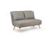Diivan Folde 2-Seater - Light Grey