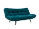 Diivan Misa Small Sofabed - Petrol Green