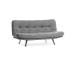 Diivan Misa Small Sofabed - Light Grey