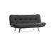 Diivan Misa Small Sofabed - Dark Grey