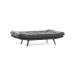 Diivan Misa Small Sofabed - Dark Grey