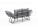 Diivan Viper 2-Seater - Light Grey