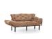 Diivan Nitta Triple - Light Brown