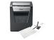 Rexel Momentum X415 Paper Shredder Cross shredding 4x40mm, P4, Grey/Black
