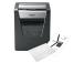 Rexel Momentum X415 Paper Shredder Cross shredding 4x40mm, P4, Grey/Black (SPEC)