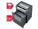 Rexel Momentum X415 Paper Shredder Cross shredding 4x40mm, P4, Grey/Black (SPEC)