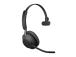 Jabra Evolve2 65 MS Mono Link390a Wireless Headset, Bluetooth, USB-A, Black