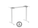 Adjustable Height Table Frame Up Up Bjorn II, White
