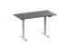 Adjustable Height Table Up Up Bjorn II Gray, Table top L Black