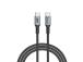 Verbatim 31845 Sync &amp; Charge Cable USB-C to USB-C 60W 480Mbps 120cm, Grey/Black