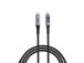 Verbatim 31848 Sync &amp; Charge Cable USB-C to USB-C 100W 480Mbps 120cm, Power Display, Grey/Black
