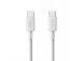 Xiaomi 3A Braided USB-C to USB-C Cable 1m, White