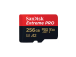 SanDisk Extreme PRO microSDXC Memory Card 256GB UHS-I + SD Adapter