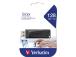Verbatim 49328 Slider USB Flash Drive 128GB, USB-A 2.0, Black