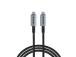 Verbatim 31847 Sync &amp; Charge Cable USB-C to USB-C 240W 40Gbps 120cm, Grey/Black