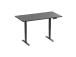 Adjustable Height Table Up Up Bjorn II Black, Table top L Black