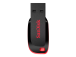 SanDisk Cruzer Blade USB Flash Drive 32GB, Black/Red