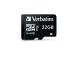Verbatim 47041 Pro U3 Micro SDHC Memory Card 32GB + microSD to SD Adapter