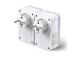TP-Link TL-PA4010P KIT AV600 Passthrough Powerline 600 Starter Kit Adapter Kit