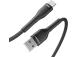 Veger Cable USB-A to USB-C PD 11V 6A 66W AC04 1.2m, Black