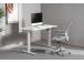 Adjustable Height Table Up Up Frigg White
