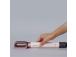 Dyson HS09 Airwrap Co-anda2x Straight+Wavy Hair Multi-Styler, Ceramic Pink/Rose Gold