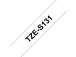 Brother TZe-S131 (TZeS131) Labelling Tape, Strong Adhesive, Black on Clear, 12mm 8m