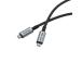 Verbatim 31847 Sync &amp; Charge Cable USB-C to USB-C 240W 40Gbps 120cm, Grey/Black