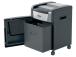 Rexel Momentum Extra XP512+ Paper Shredder Jam Free Micro Cut 2x15mm P-5 45L 55dB, Black/Grey