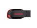 SanDisk Cruzer Blade USB Flash Drive 32GB, Black/Red
