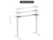 Adjustable Height Table Frame Up Up Bjorn II, White