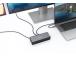 Verbatim 32171 CDS-15 USB-C Pro Docking Station 15 Ports, Grey/Black