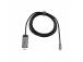 Verbatim 49144 USB-C to HDMI 4K Adapter, USB 3.1 GEN 1, HDMI 4K (60Hz), 1.5m Cable, Grey/Black