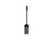 Verbatim 49143 USB-C to HDMI 4K Adapter, USB 3.1 GEN 1, HDMI 4K (60Hz), 10 cm Cable, Grey/Black