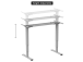 Adjustable Height Table Frame Up Up Bjorn II, Gray