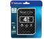 Verbatim 53223 Store 'n' Go USB 3.0 Portable Hard Drive HDD 4TB, up to 4800 Mbit/s 5400rpm, Black