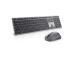 Dell Premier Multi-Device KM7321W Wireless Keyboard and Mouse, RF Wireless+Bluetooth, US, Titan grey