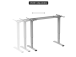 Adjustable Height Table Frame Up Up Bjorn II, Gray