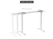 Adjustable Height Table Frame Up Up Bjorn II, White