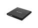 Verbatim 98938 External Slimline CD/DVD Writer External Optical Drive, USB-A, Black